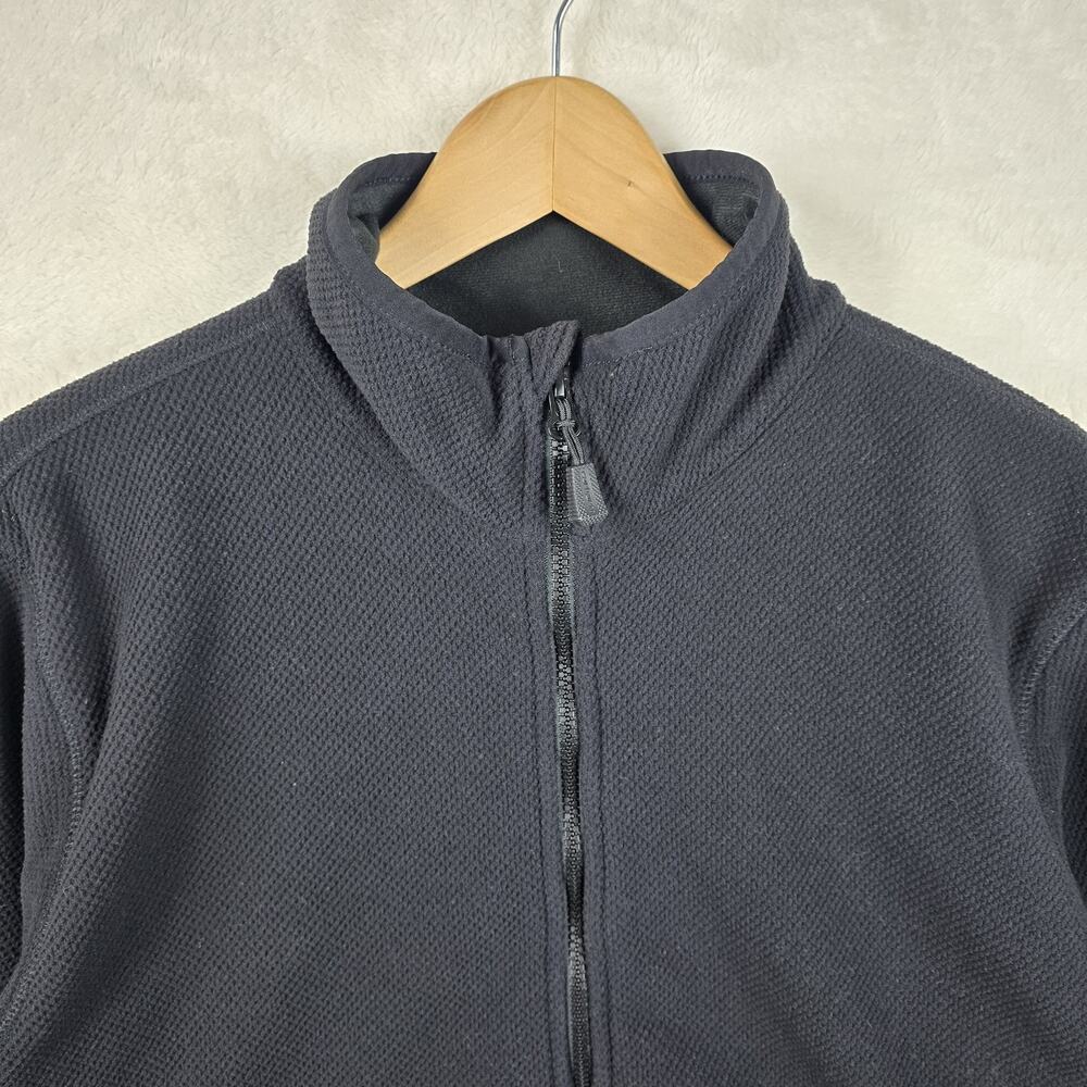 Carhartt Men’s Full Zip Fleece Jacket Sherpa Fleece Black Medium Relaxed Fit - Picture 3 of 13